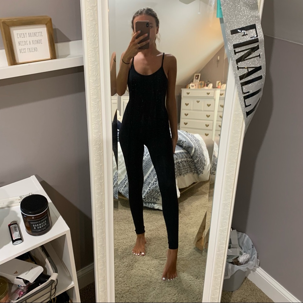 Black one piece
